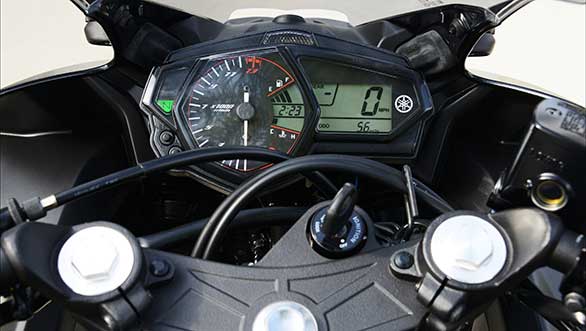 Yamaha YZF R3 321CC Speedometer View