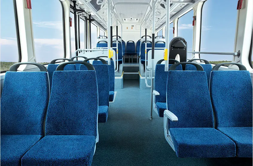 BYD Electric bus 18M interior view