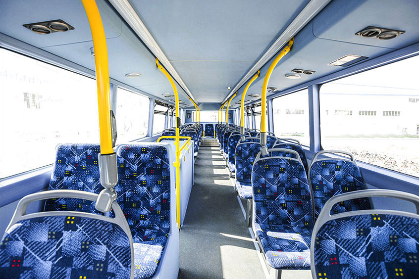 BYD Electric Bus 10.2 M interior view