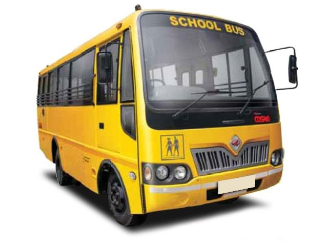 Mahindra Tourister Cosmo 32 School Front View