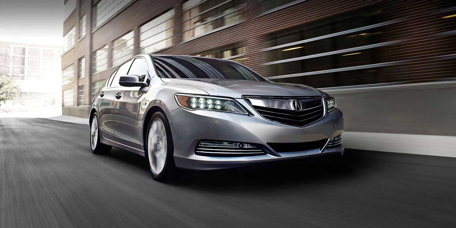 Acura RLX 2015 Exterior Front Side View	