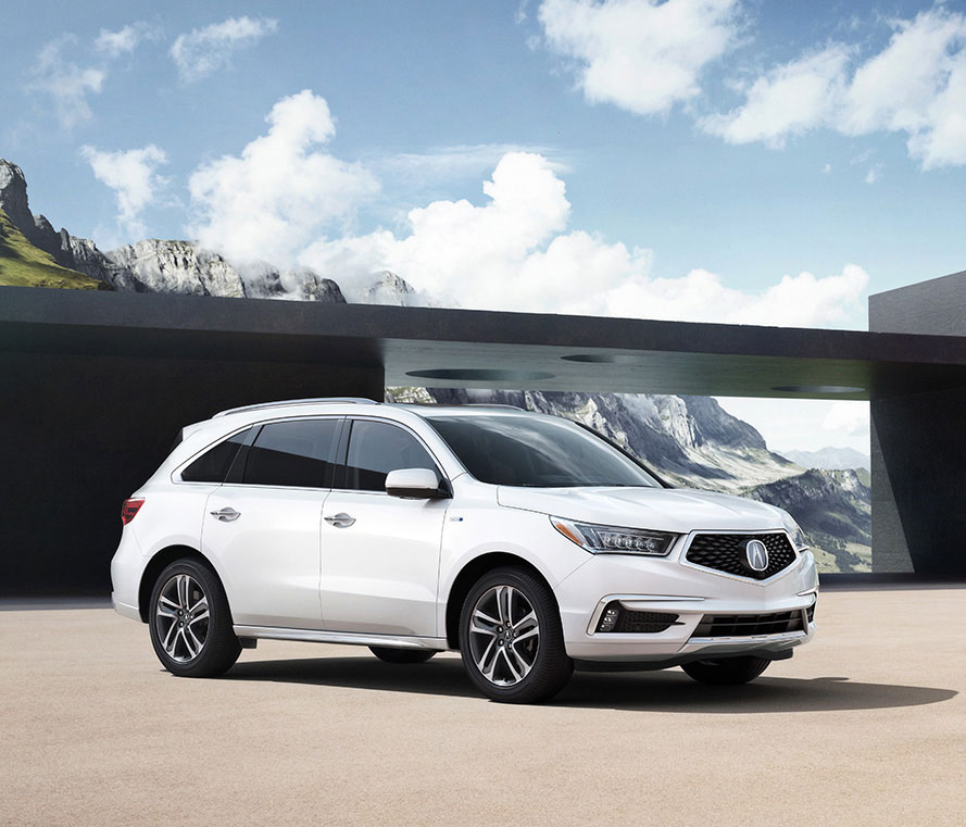 Acura MDX 2017 front cross view