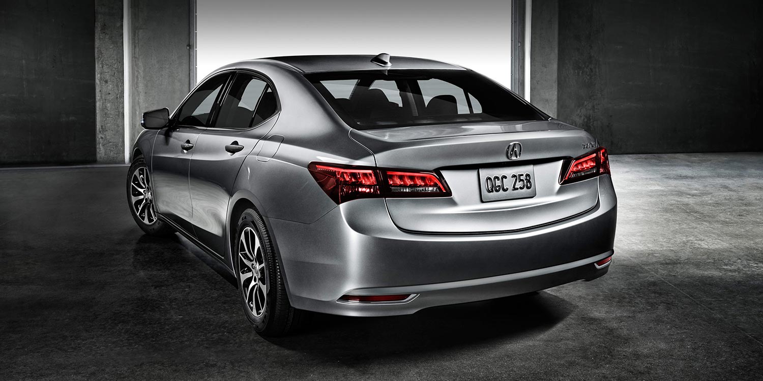 Acura TLX 2016 rear cross view