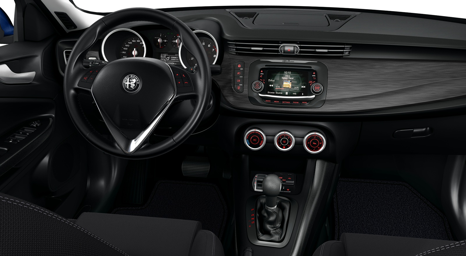 Alfa Romeo GiuliEtta interior front view