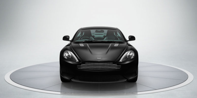 Aston Martin DB9 Black Edition front view