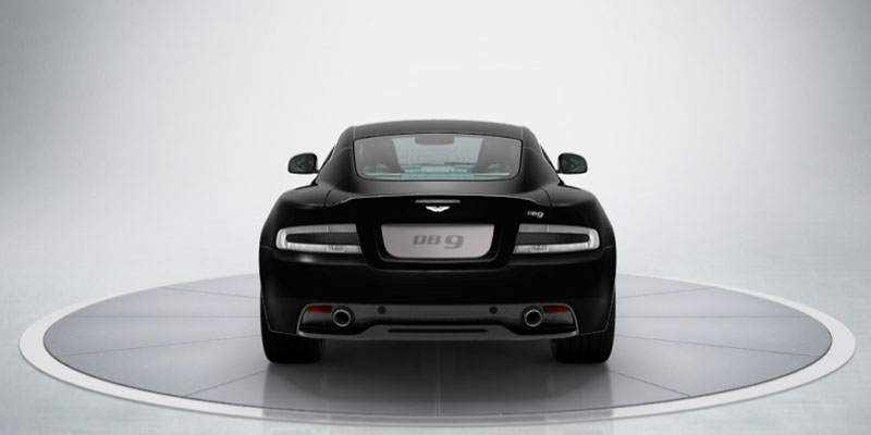 Aston Martin DB9 Black Edition rear view