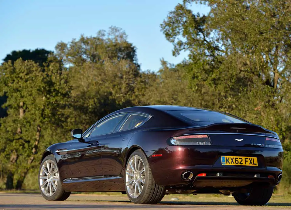Aston Martin Rapid S Exterior Rear Cross View