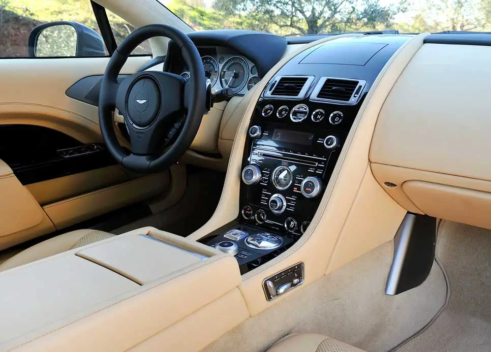 Aston Martin Rapide S Interior Front Steering
