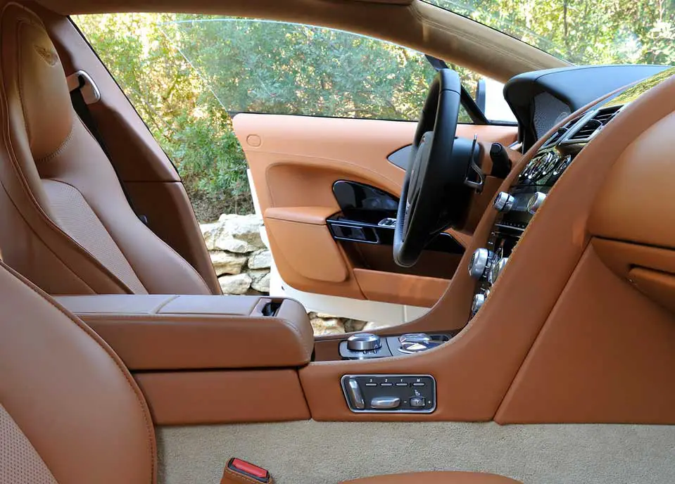 Aston Martin Rapide S Interior Front View