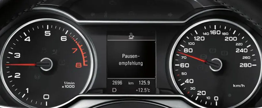 Audi A4 2.0 TDI Premium Plus Speedometer