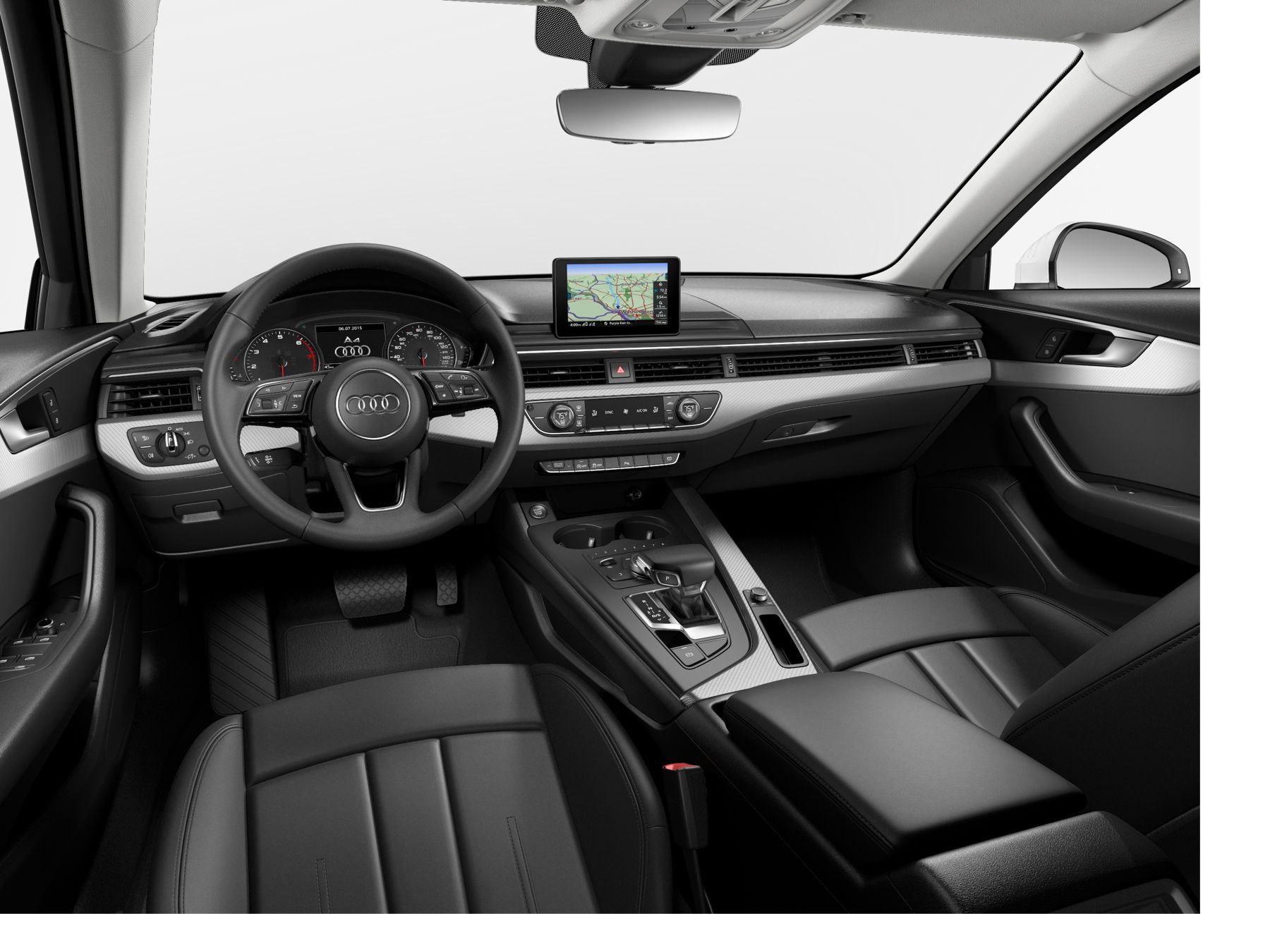 Audi A4 Prestige 2017 interior front view