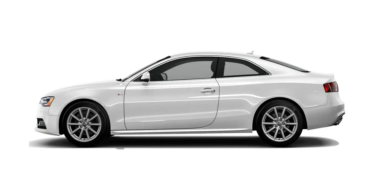 Audi A5 Premium Coupe side view