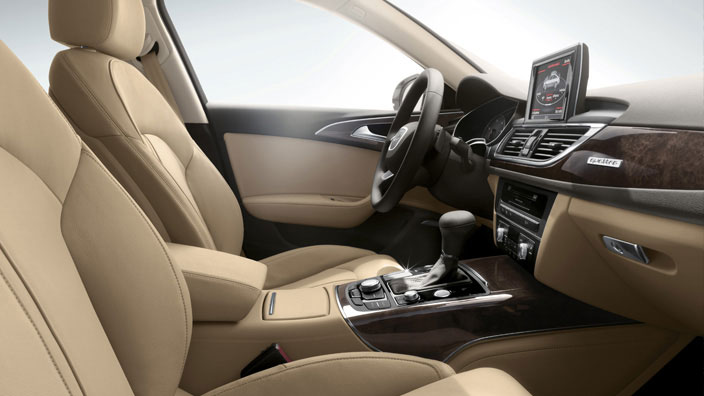 Audi A6 2.0 TDI Technology Front Interior View
