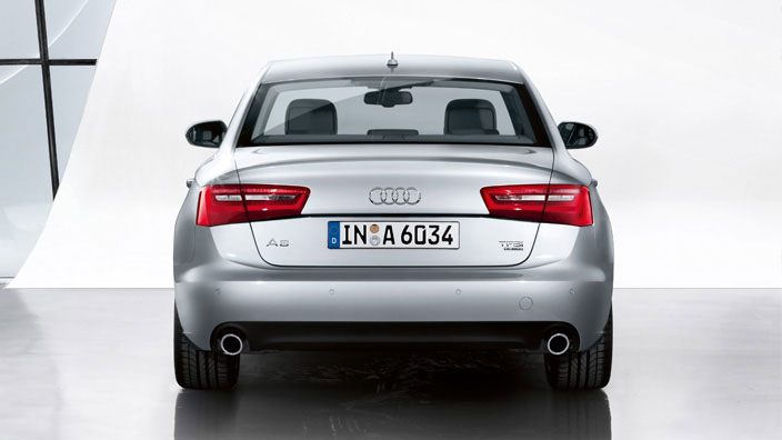 Audi A6 2.0 TDI Back View
