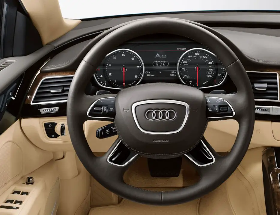 Audi A8 L W12 Steering