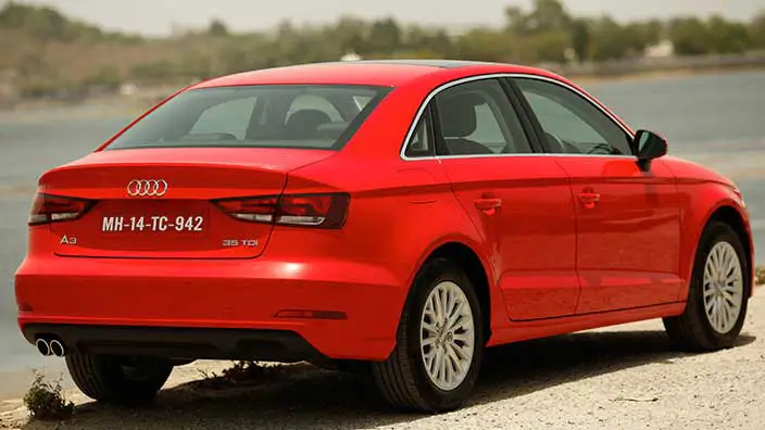 Audi A3 Extrerior Rear View