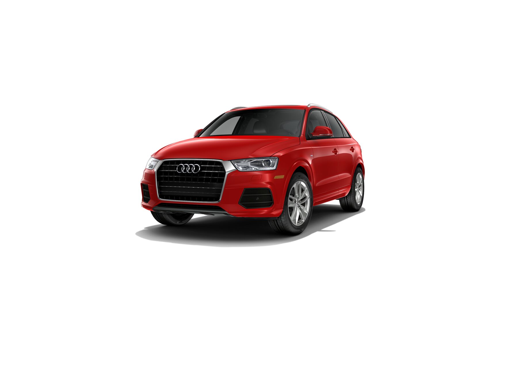 Audi Q3 Premium Plus front cross view