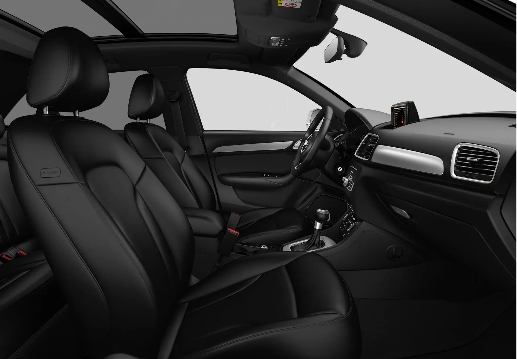 Audi Q3 Premium interior front cross view