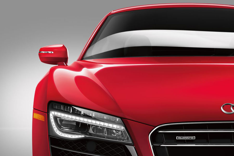 Audi R8 4.2 V8 coupe 2015 Front Headlight