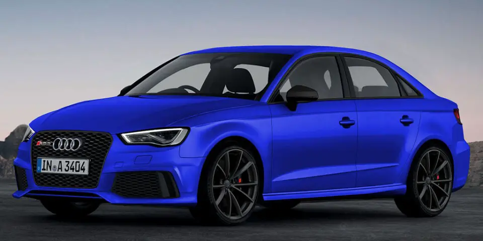 Audi RS3 front view