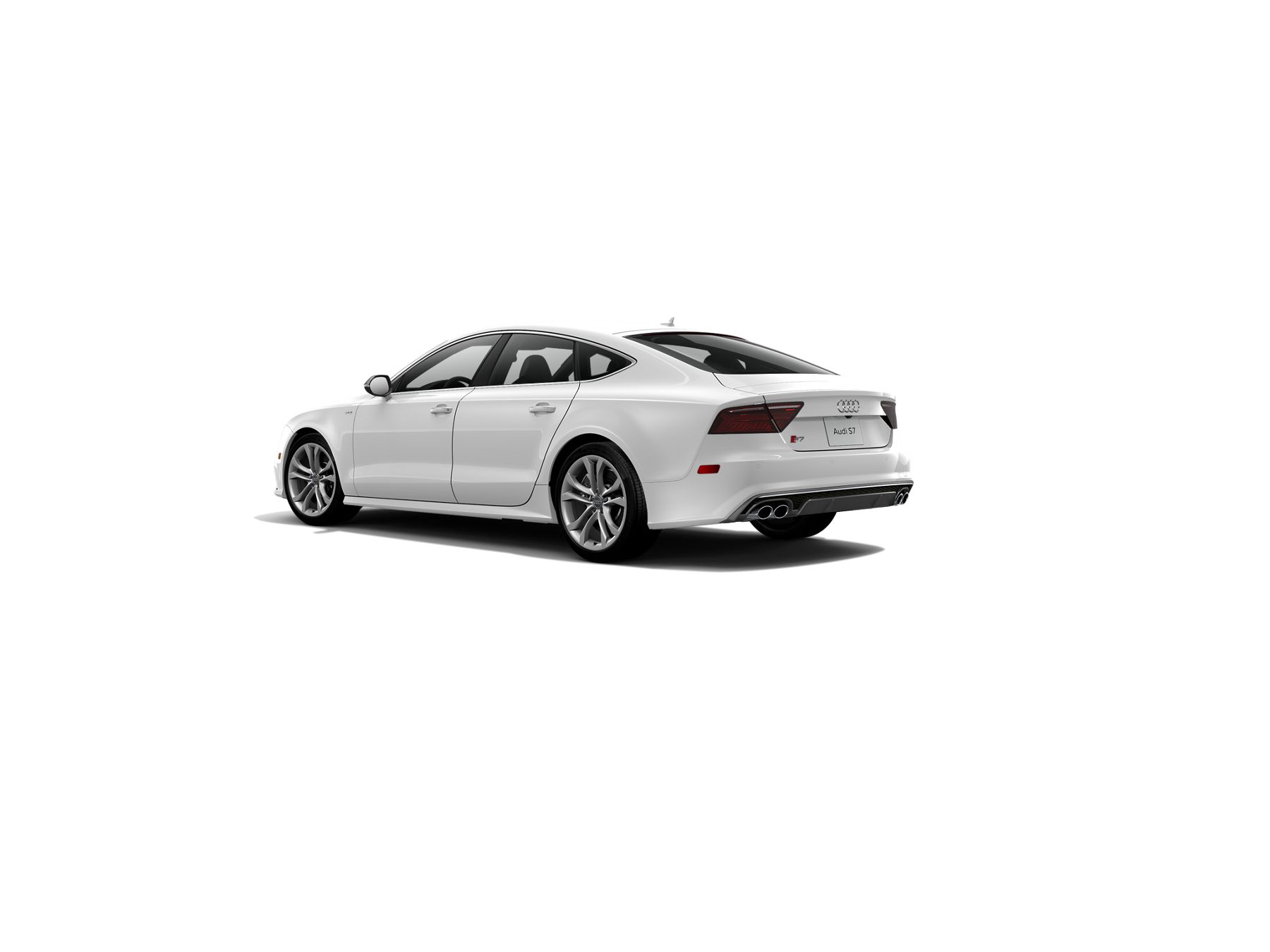 Audi S7 Premium Plus 2017 rear cross view
