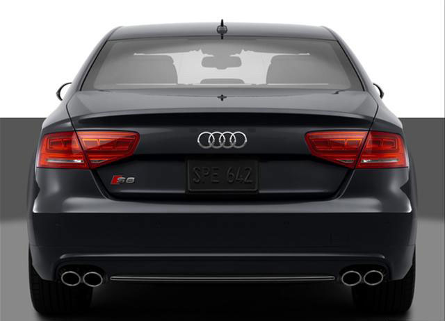 Audi S8 4.0 TFSI 2015 Back View