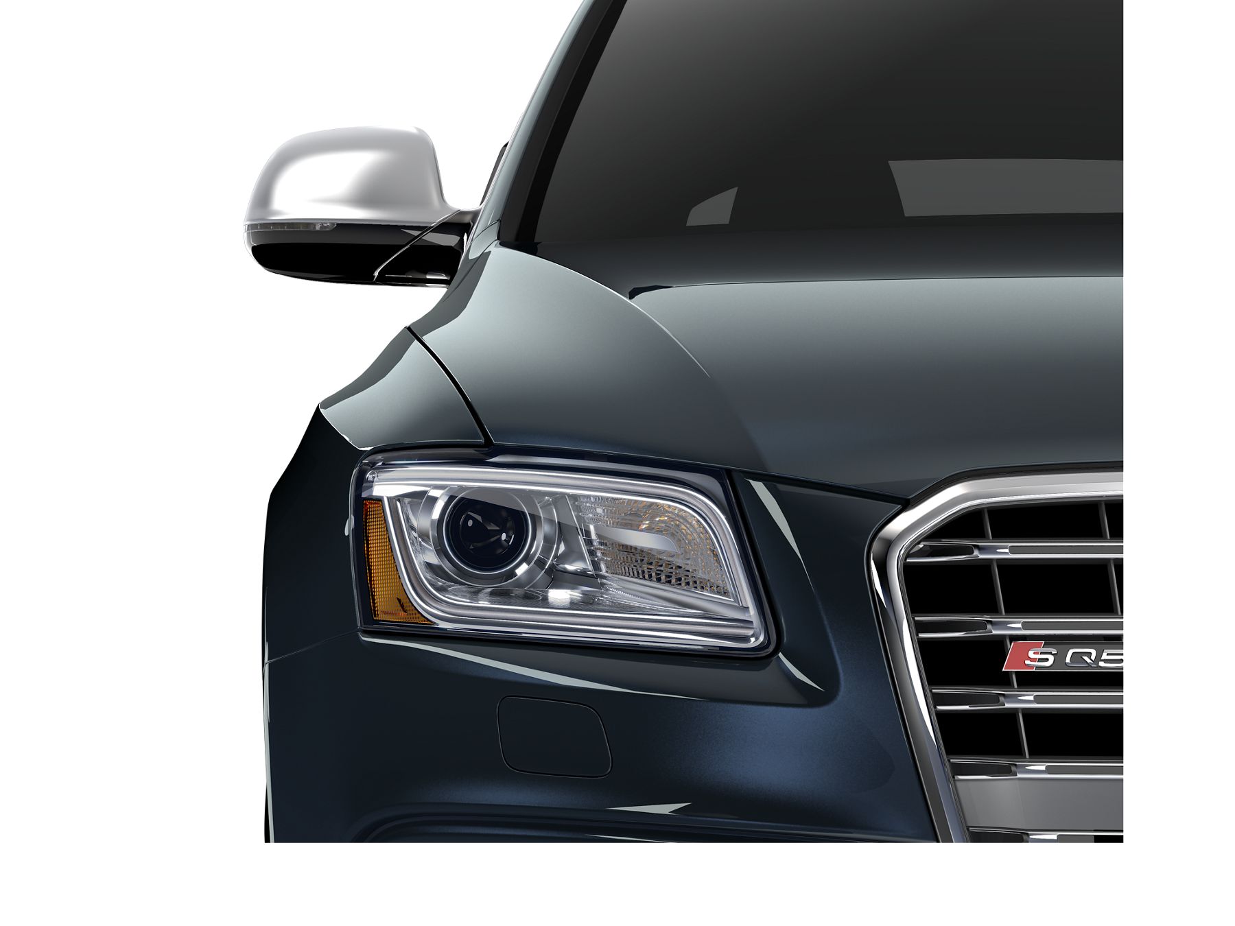 Audi SQ5 Prestige front Headlight view