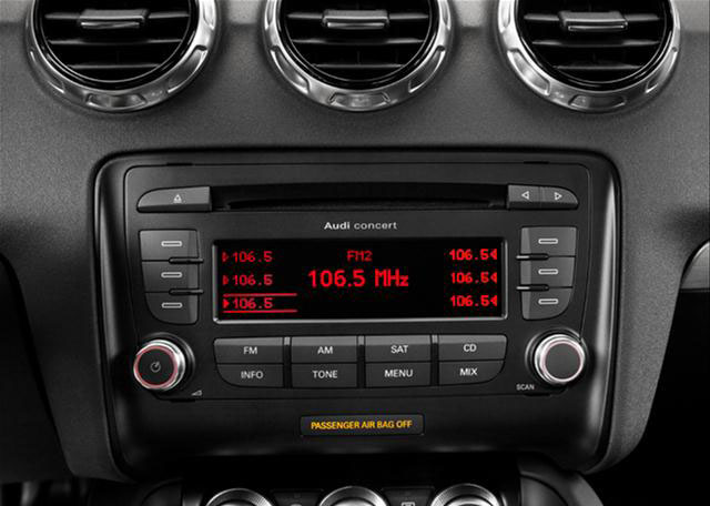 Audi TT 45 TFSI 2015 Music System