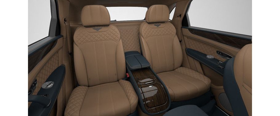 Bentley Bentayga interior view