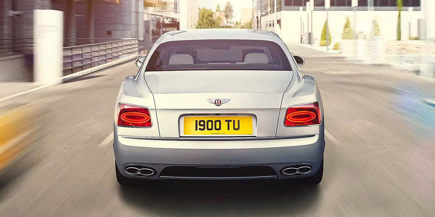 Bentley Continental Flying Spur V8 Exterior Rear View