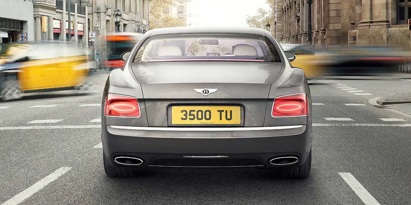 Bentley Continental Flying Spur W12 Exterior Rear View