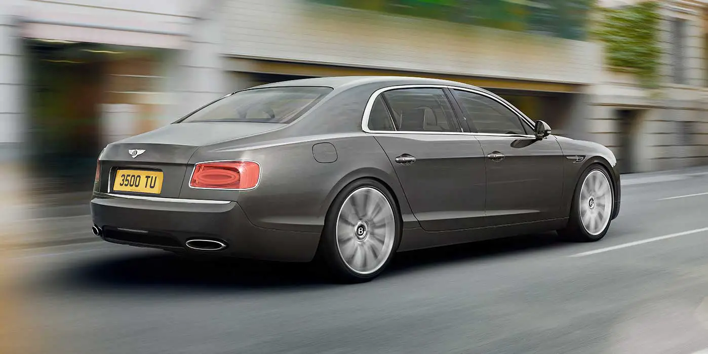 Bentley Continental Flying Spur W12 Exterior Cross Side View