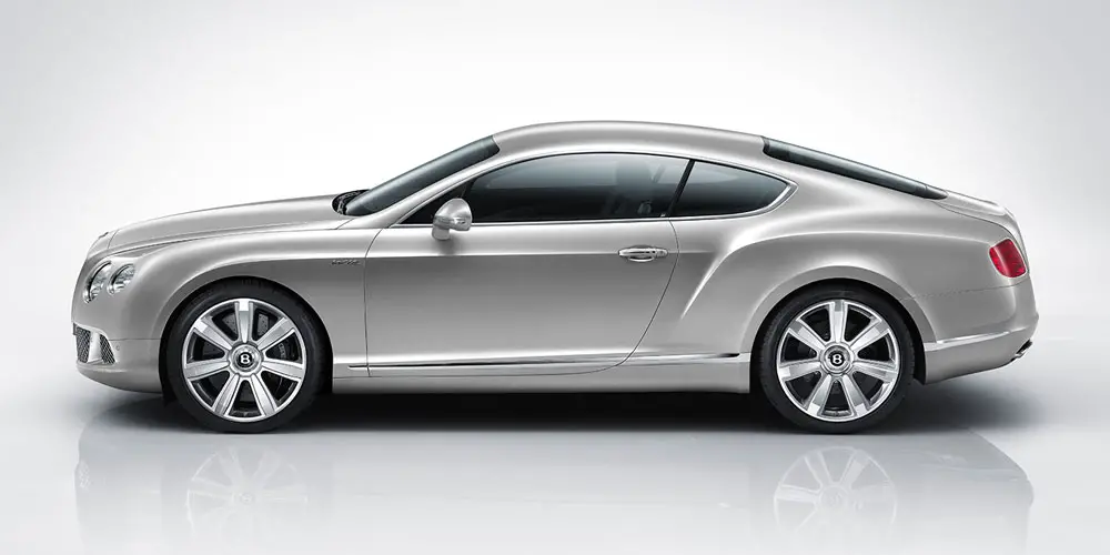 Bentley Continental GT V8 Convertible Side View