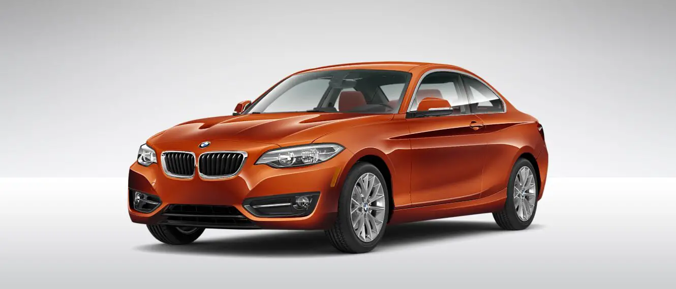 BMW 2 Series 228i Coupe front cross view