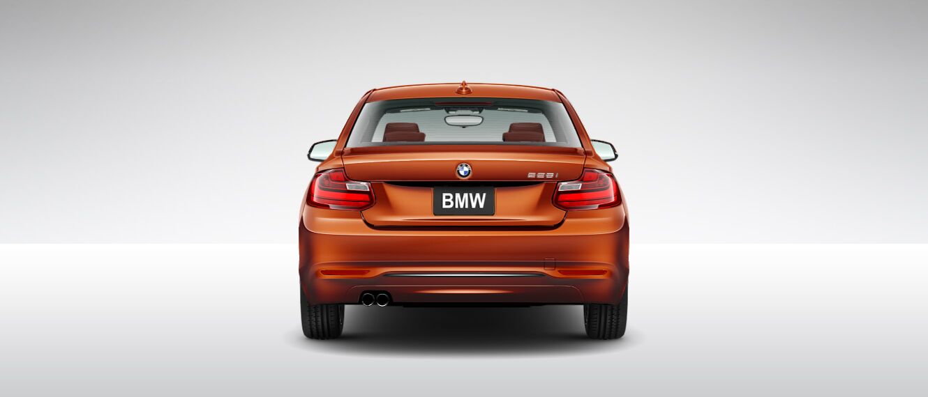 BMW 2 Series 228i Coupe rear view