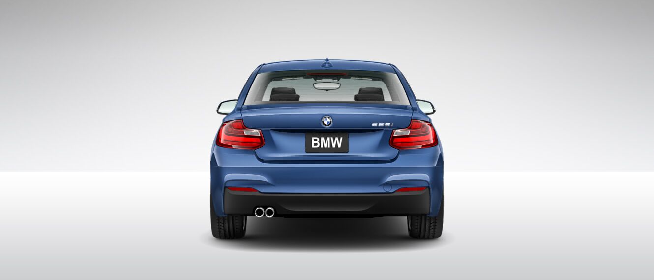 BMW 2 Series 228i xDrive Coupe rear view