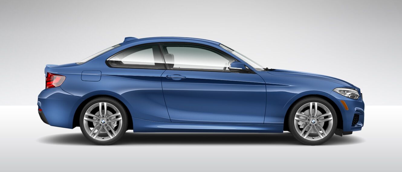 BMW 2 Series 228i xDrive Coupe side view
