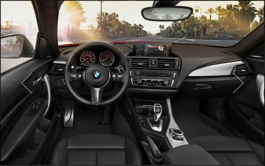 BMW 2 Series 228i xDrive Coupe interior front view