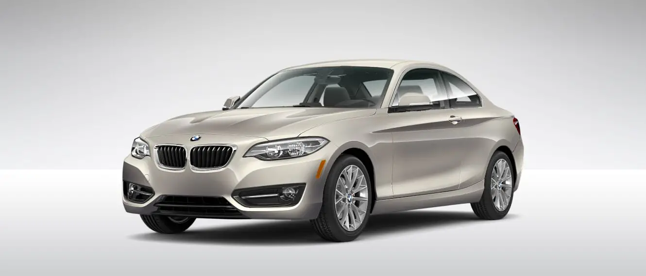 BMW 2 Series M235i Coupe front cross view
