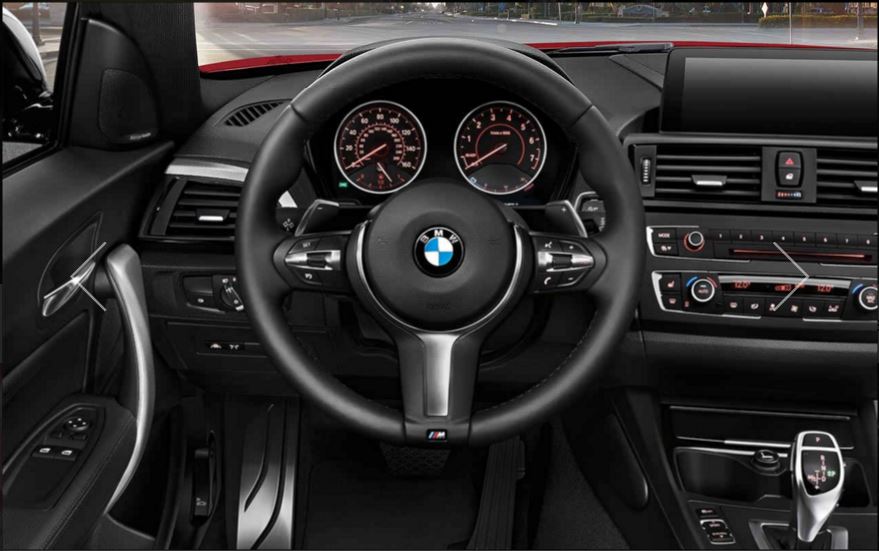 BMW 2 Series M235i Coupe interior front view