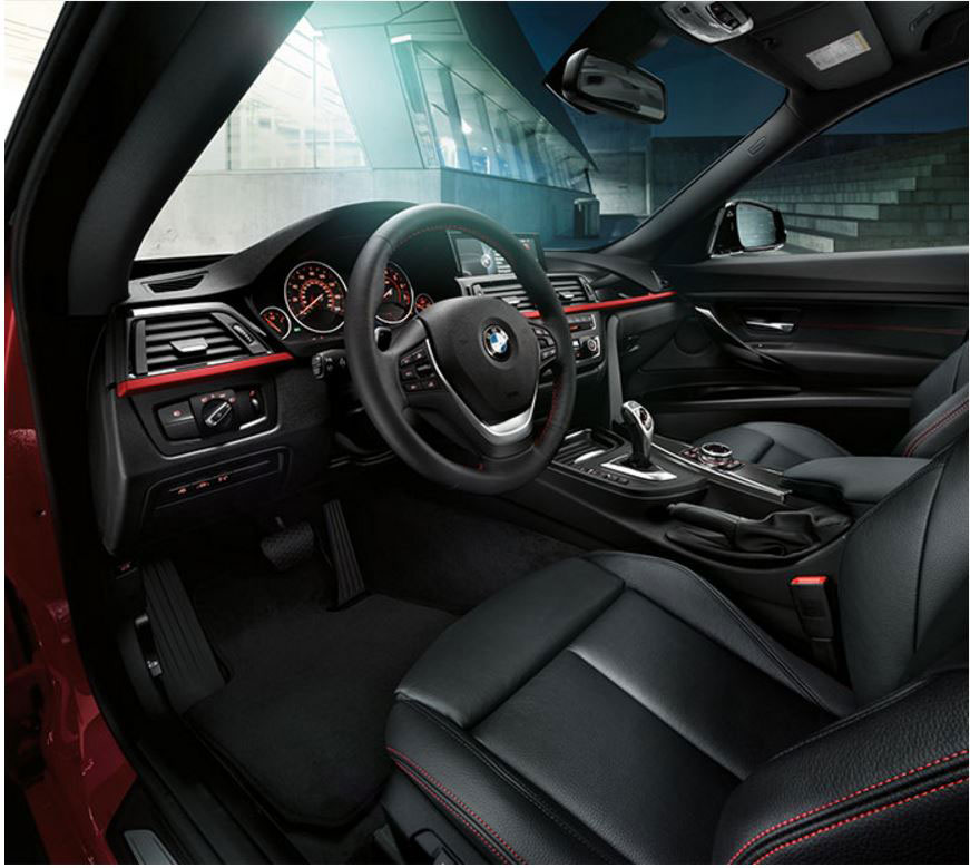 BMW 3 Series 335i xDrive Gran Turismo interior front cross view