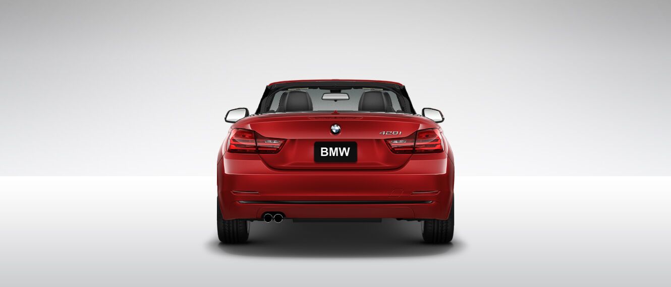 BMW 4 Series 435i XDrive Convertible rear view