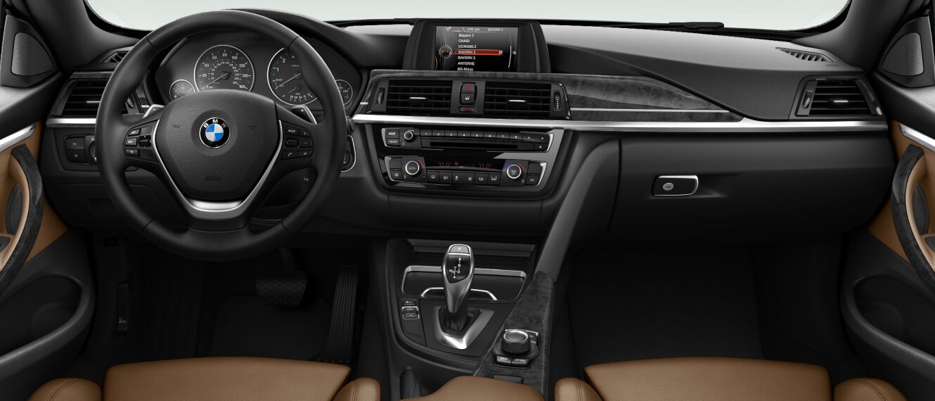 BMW 4 Series 435i XDrive Convertible interior front view