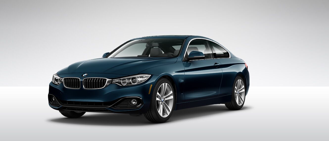 BMW 4 Series Coupe 428i front cross view
