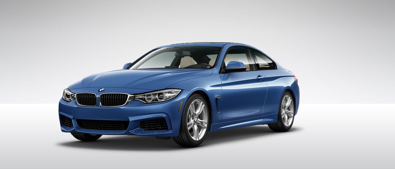 BMW 4 Series Coupe 435i front cross view