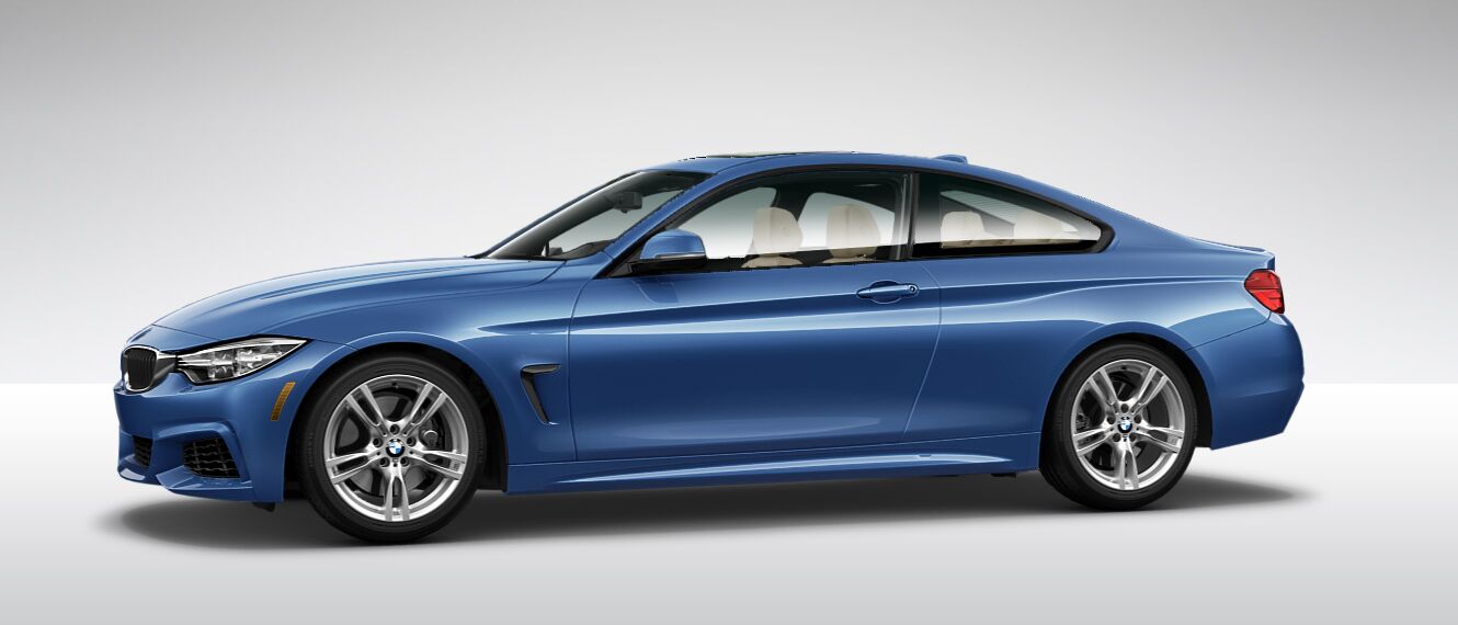 BMW 4 Series Coupe 435i side view