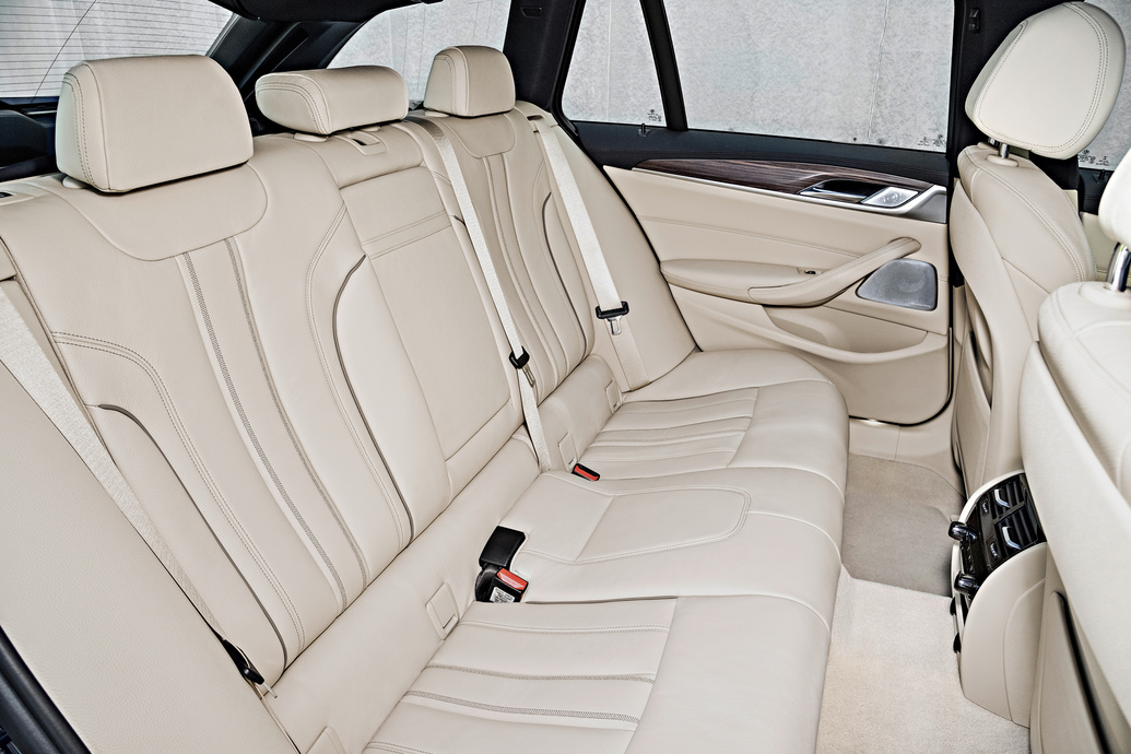 BMW 5 Series Touring 530d interior 