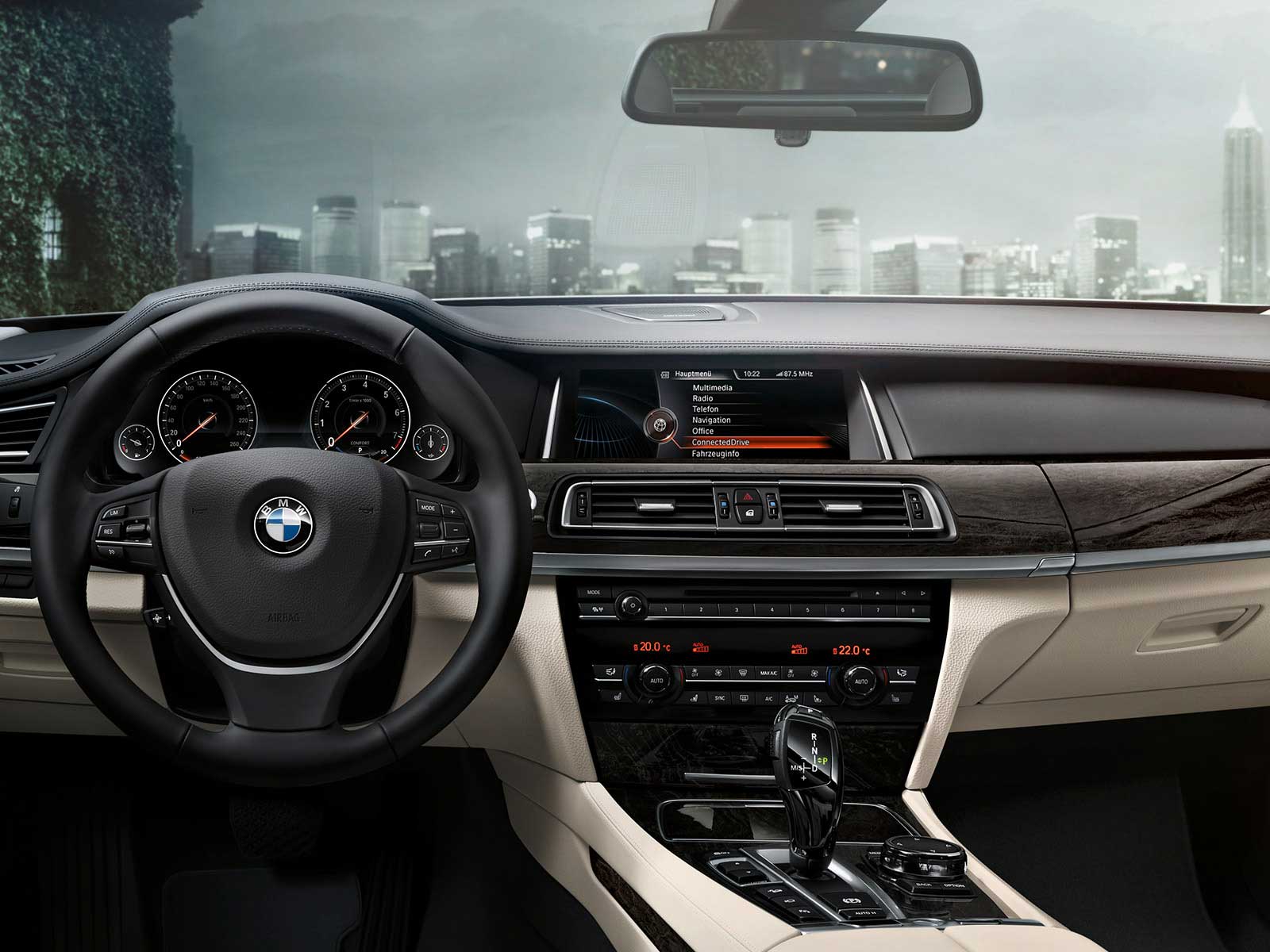 BMW 7 Series 730LD Signature Interior steering