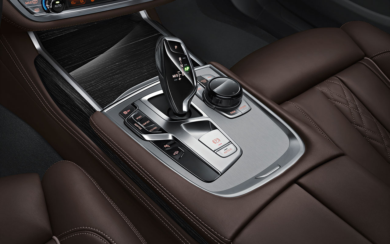 BMW 7 Series 750 Li M Sport interior view