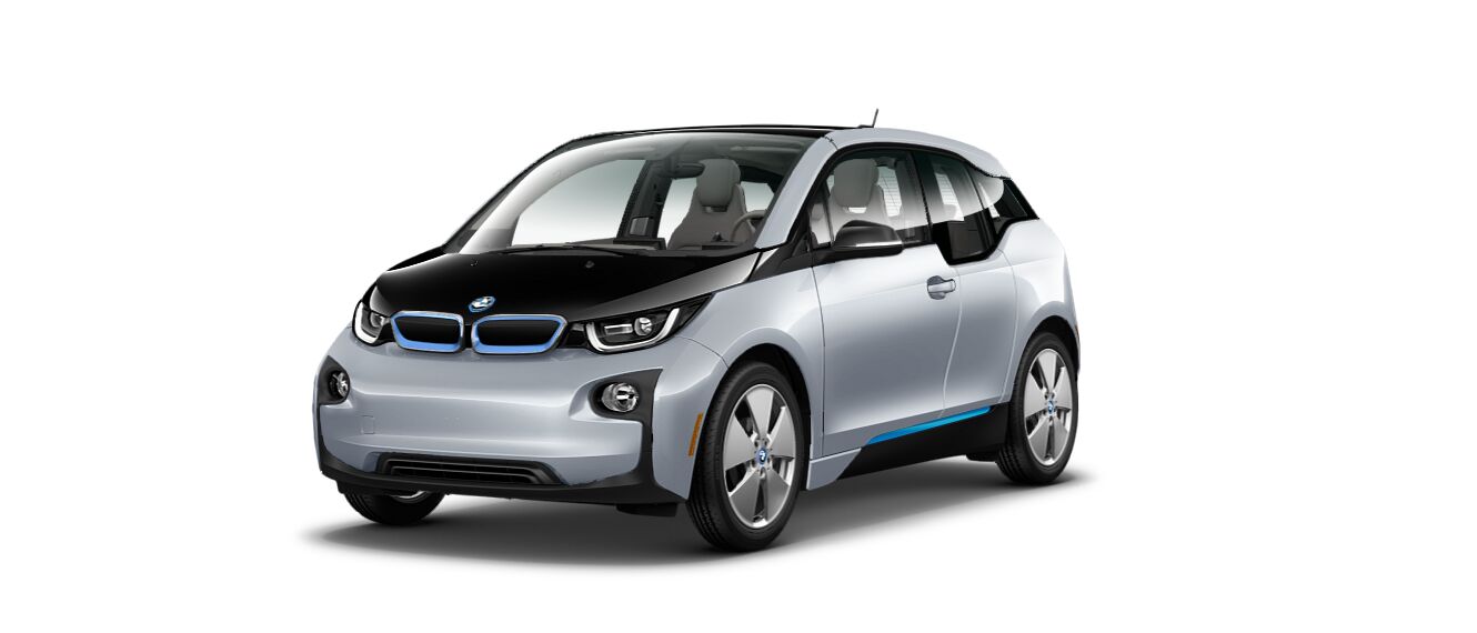 BMW i3 exterior front cross view
